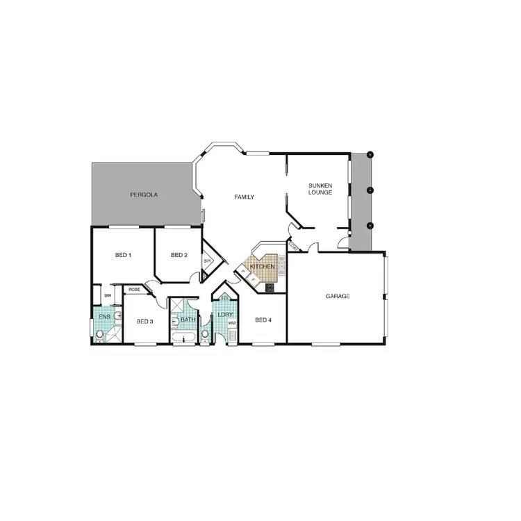 Floorplan of Homely house listing, 51 Shoalhaven Avenue, Amaroo ACT 2914