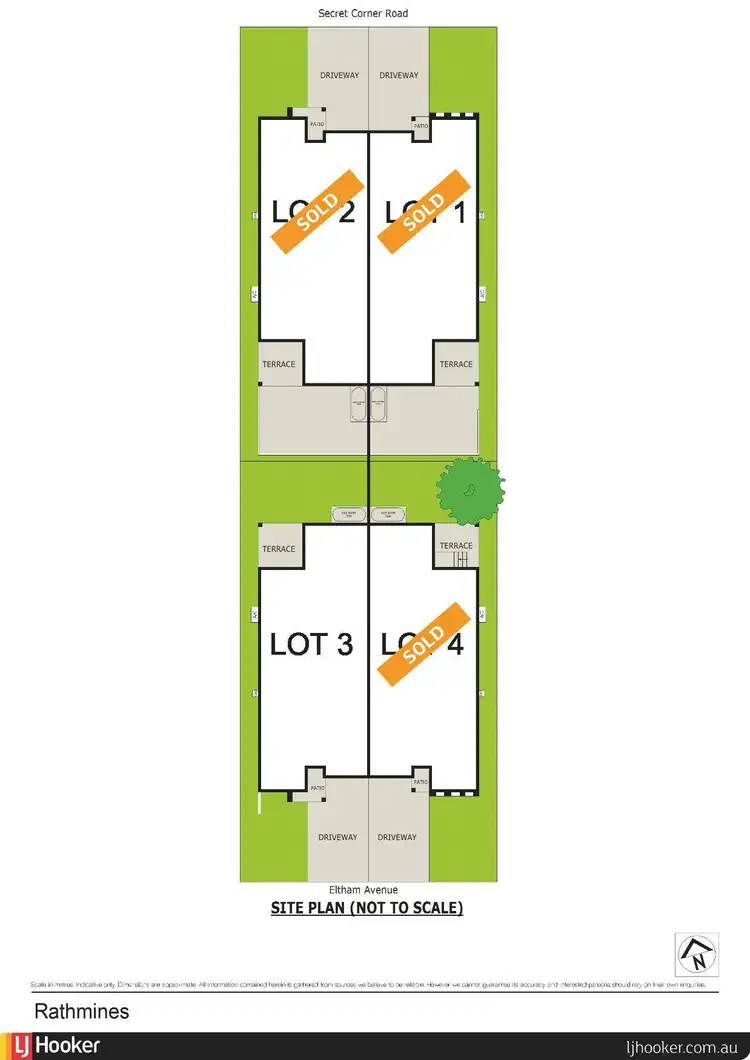 Floorplan of Homely villa listing, 3/7 Secret Corner Road, Rathmines NSW 2283