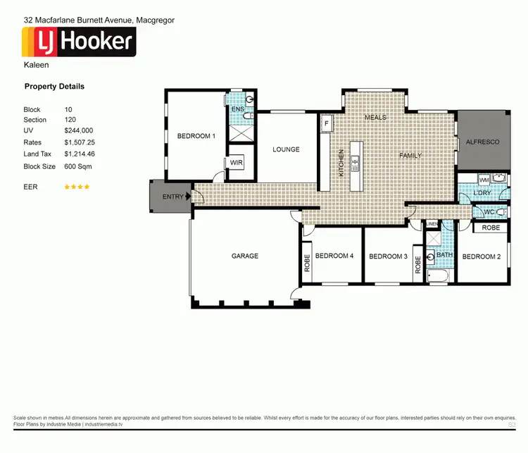 Floorplan of Homely house listing, 32 Macfarlane Burnett Avenue, Macgregor ACT 2615