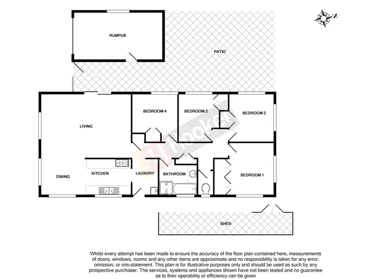 Floorplan of Homely house listing, 4 Fairmont Street, Runcorn QLD 4113