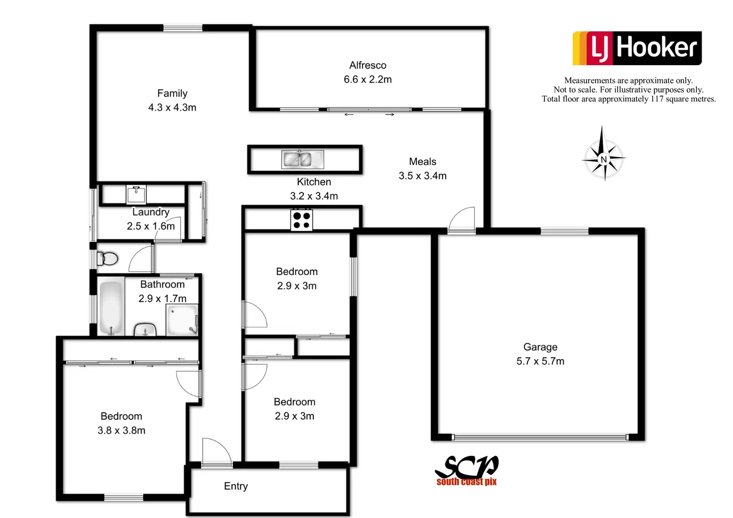 Floorplan of Homely house listing, 11 Bowerbird Place, Malua Bay NSW 2536