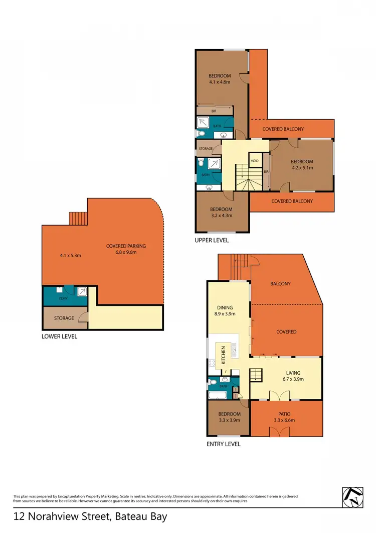 Floorplan of Homely house listing, 12 Norahview Street, Bateau Bay NSW 2261