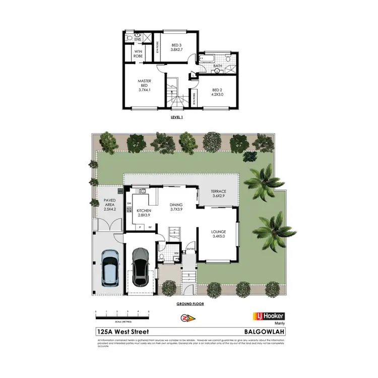 Floorplan of Homely house listing, 125A West Street, Balgowlah NSW 2093
