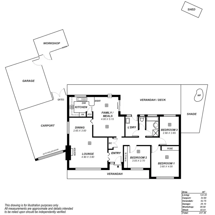 Floorplan of Homely house listing, 5 Bimba Court, Modbury North SA 5092