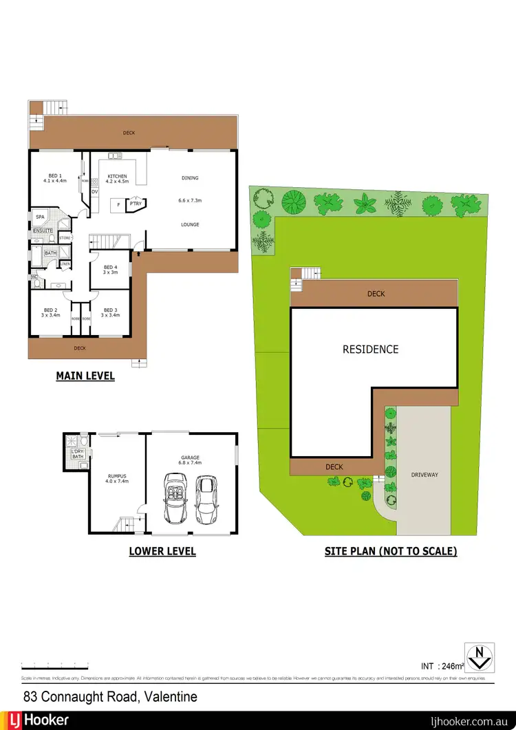 Floorplan of Homely house listing, 83 Connaught Road, Valentine NSW 2280