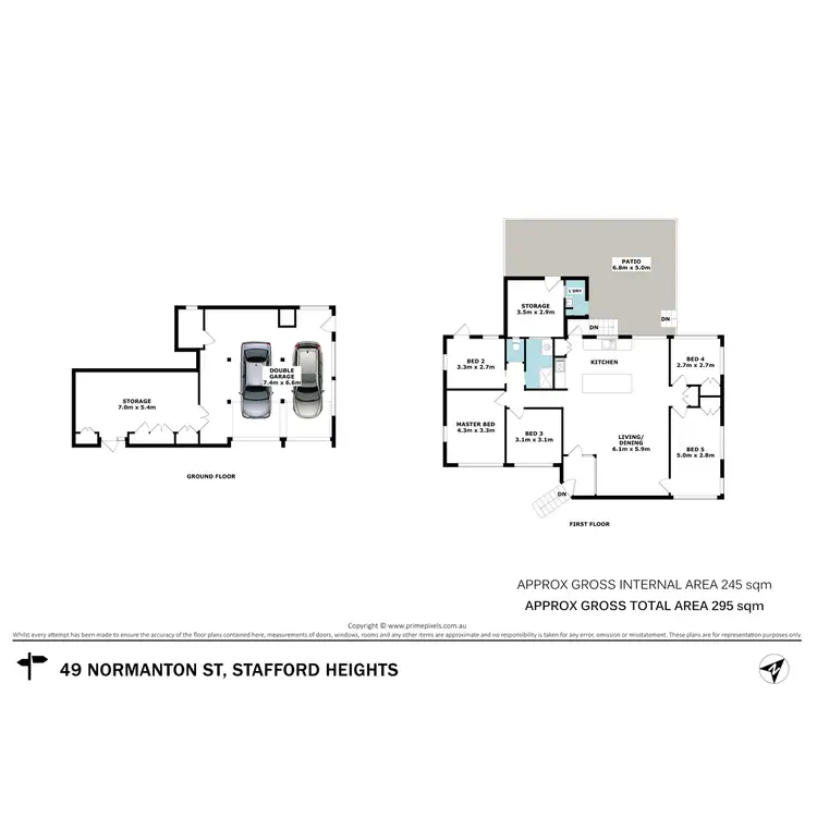 Floorplan of Homely house listing, 49 Normanton Street, Stafford Heights QLD 4053