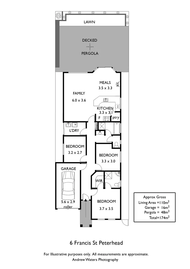 Floorplan of Homely house listing, 6 Francis Street, Peterhead SA 5016