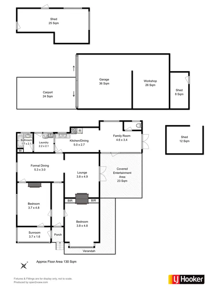 Floorplan of Homely house listing, 60 Barossa Road, Glenorchy TAS 7010