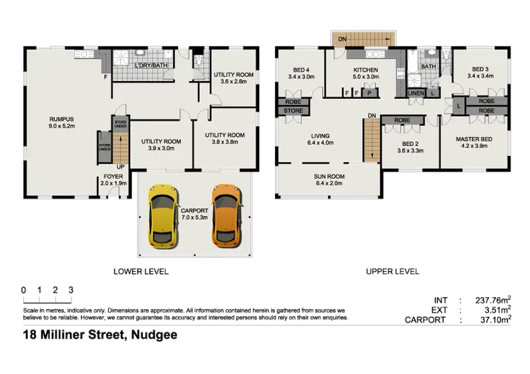 Floorplan of Homely house listing, 18 Milliner Street, Nudgee QLD 4014