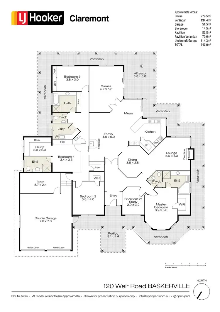 Floorplan of Homely house listing, 120 Weir Road, Baskerville WA 6056