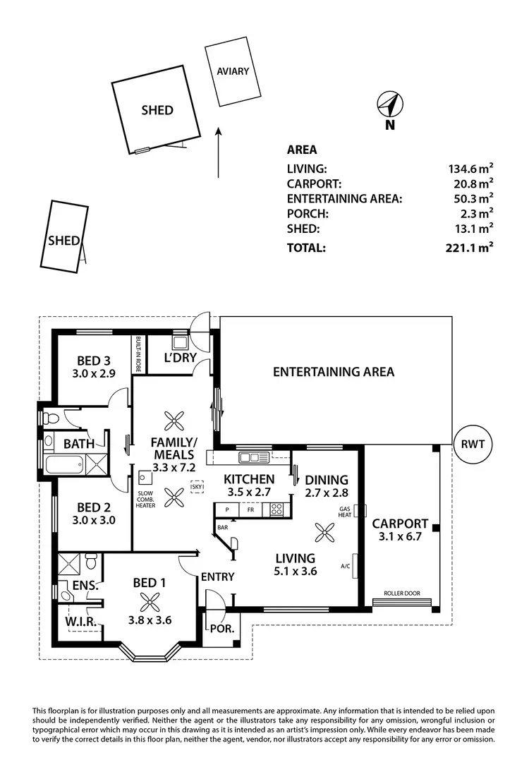 Floorplan of Homely house listing, 5 Gallasch Drive, Mount Barker SA 5251