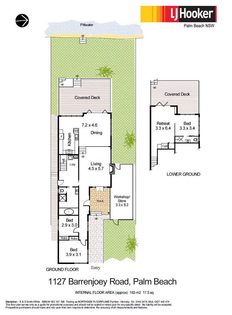 Floorplan of Homely house listing, 1127 Barrenjoey Road, Palm Beach NSW 2108