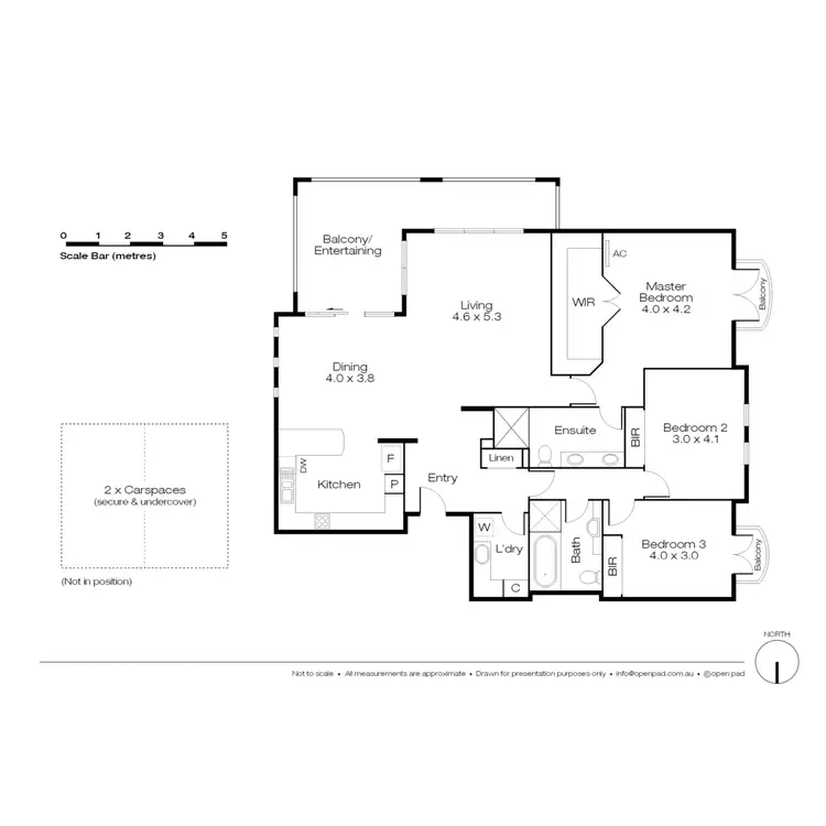 Floorplan of Homely apartment listing, 6/40 Victory Terrace, East Perth WA 6004