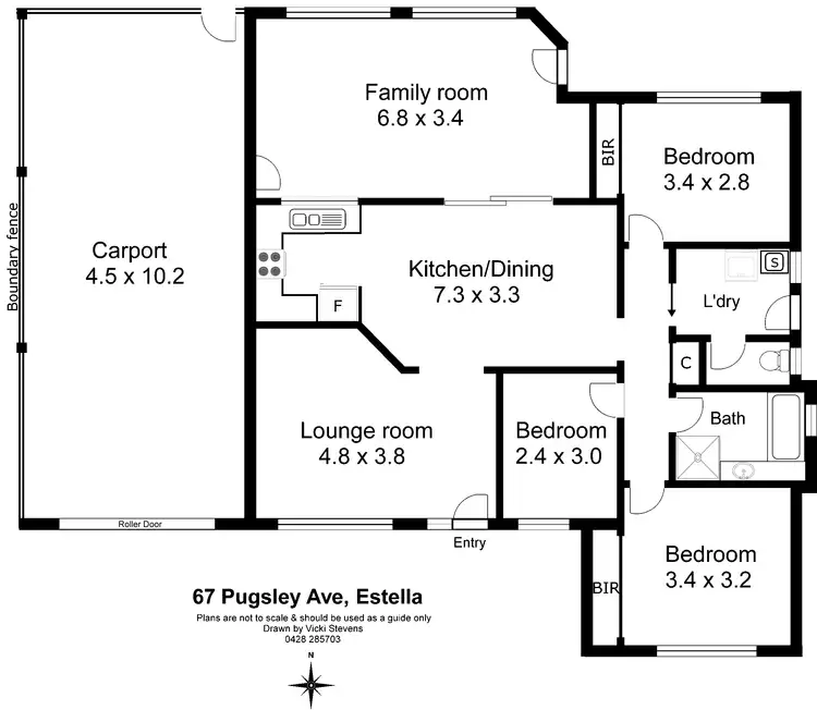 Floorplan of Homely house listing, 67 Pugsley Avenue, Estella NSW 2650