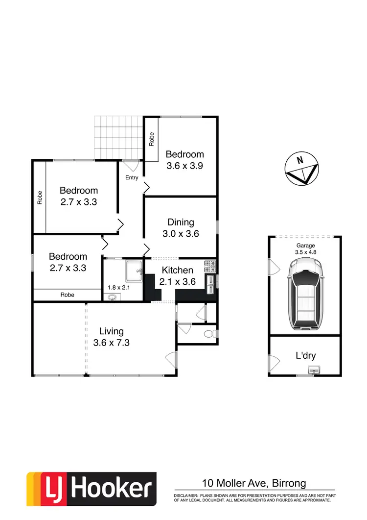 Floorplan of Homely house listing, 10 Moller Avenue, Birrong NSW 2143