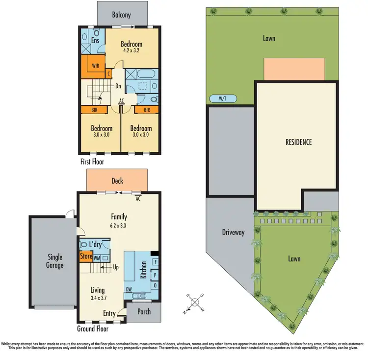 Floorplan of Homely townhouse listing, 15/46 Wedge Street, Dandenong VIC 3175