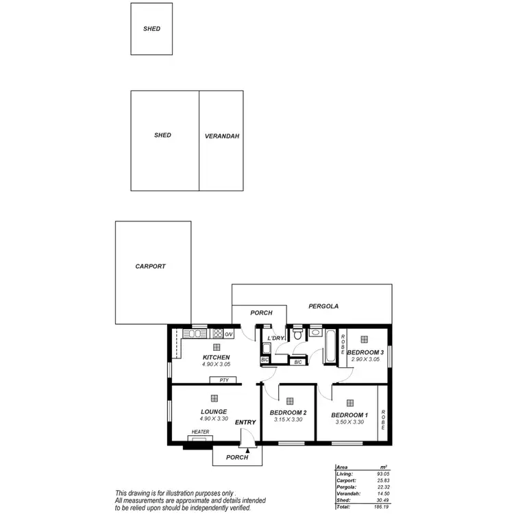 Floorplan of Homely house listing, 11 Angas Avenue, Vale Park SA 5081
