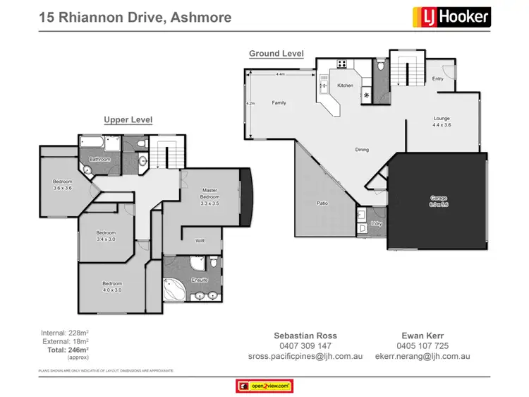 Floorplan of Homely house listing, 15 Rhiannon Drive, Ashmore QLD 4214