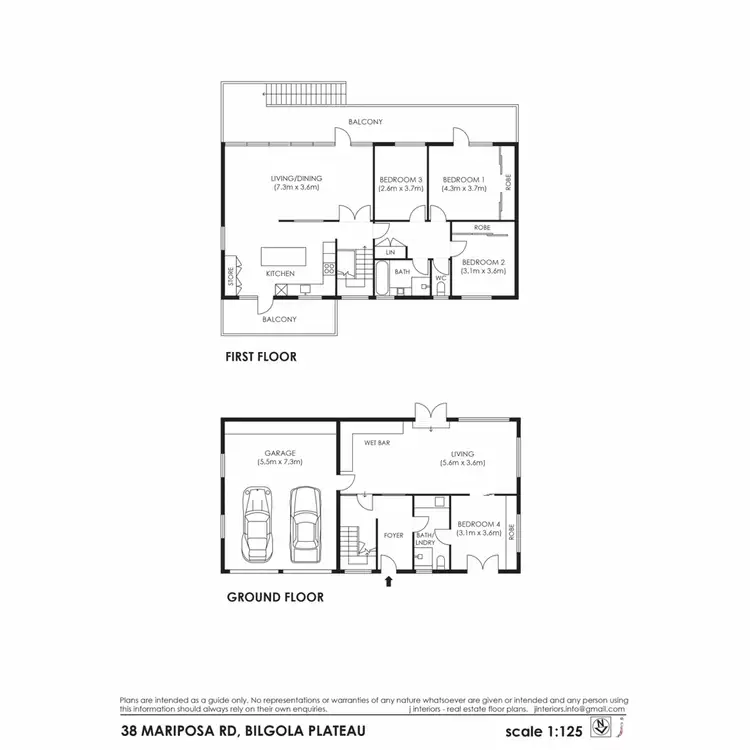 Floorplan of Homely house listing, 38 Mariposa Road, Bilgola Plateau NSW 2107