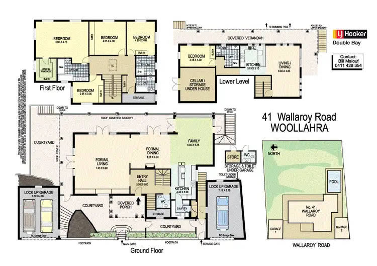 Floorplan of Homely house listing, 41 Wallaroy Road, Woollahra NSW 2025