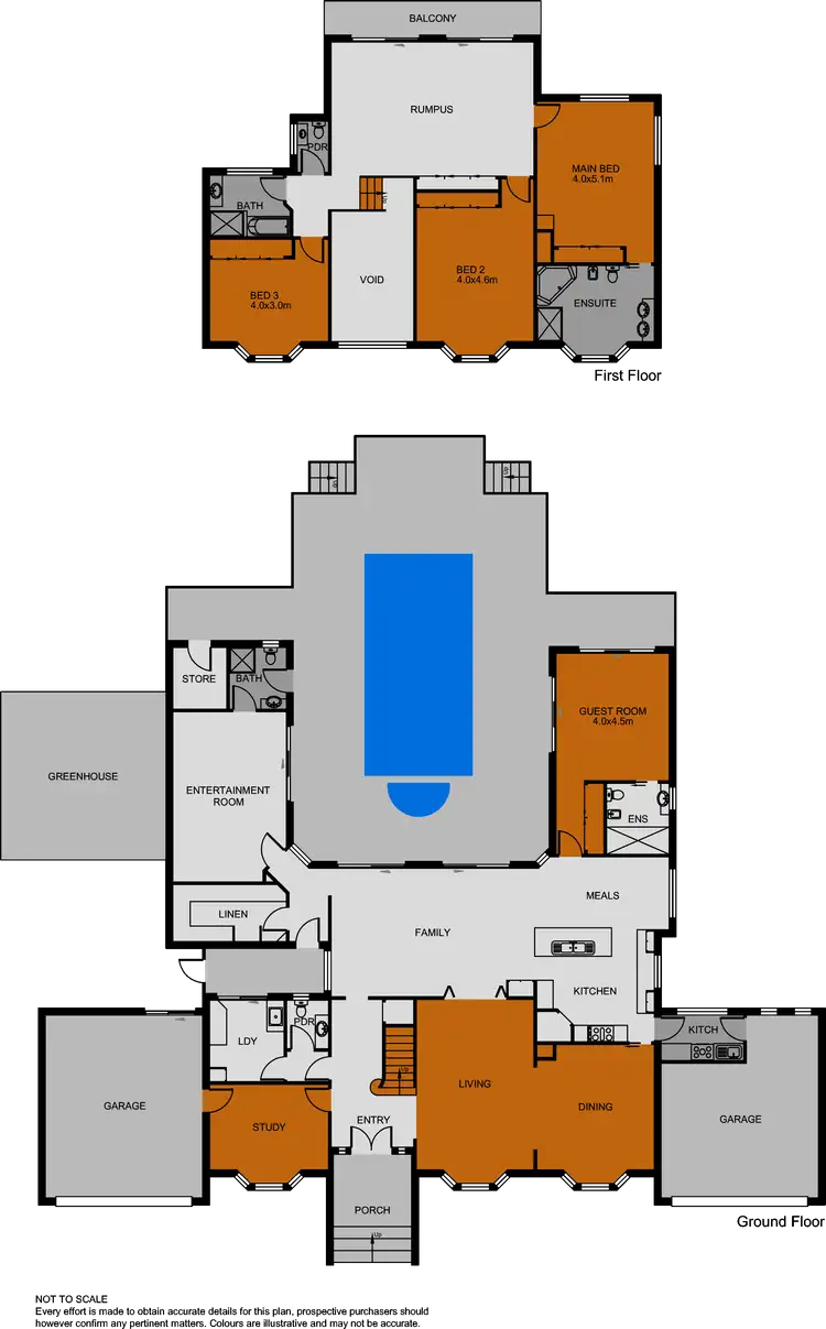 Floorplan of Homely house listing, 3-4 Jaguar Close, Narre Warren North VIC 3804