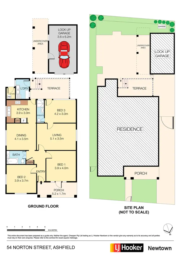 Floorplan of Homely house listing, 54 Norton Street, Ashfield NSW 2131