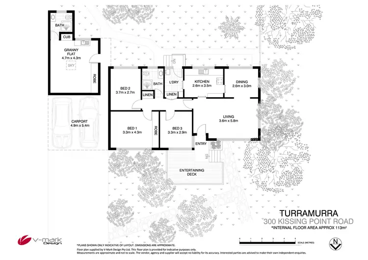 Floorplan of Homely house listing, 300 Kissing Point Road, South Turramurra NSW 2074