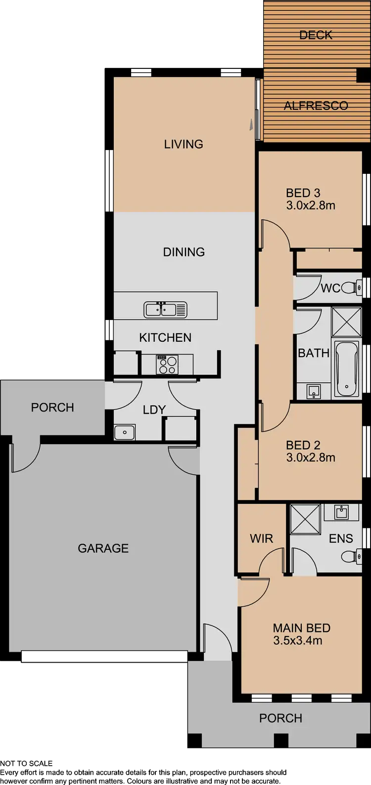 Floorplan of Homely house listing, 5 Rimple Way, Beaconsfield VIC 3807