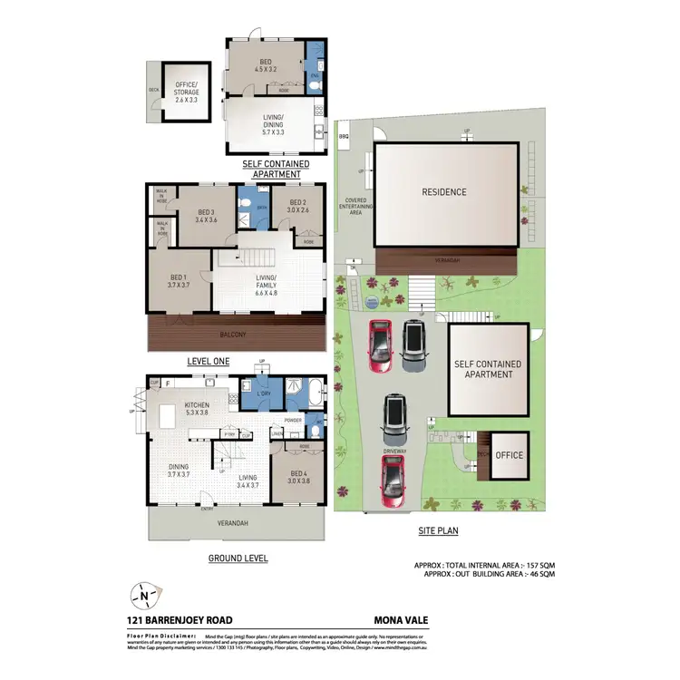 Floorplan of Homely house listing, 121 Barrenjoey Road, Mona Vale NSW 2103