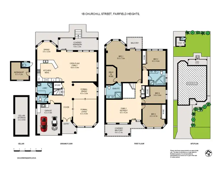 Floorplan of Homely house listing, 1B Churchill Street, Fairfield NSW 2165
