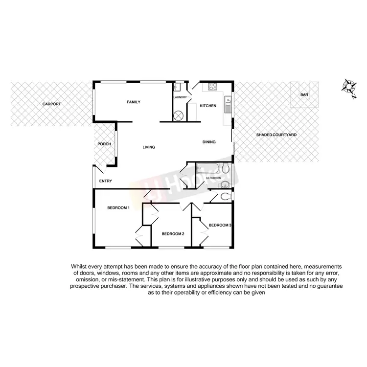 Floorplan of Homely house listing, 5 Raffin Crescent, Calamvale QLD 4116