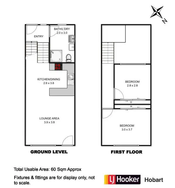 Floorplan of Homely unit listing, 8/30 Maranoa Road, Kingston TAS 7050