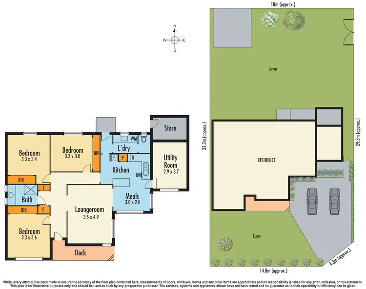 Floorplan of Homely house listing, 29 Oswald Street, Dandenong VIC 3175