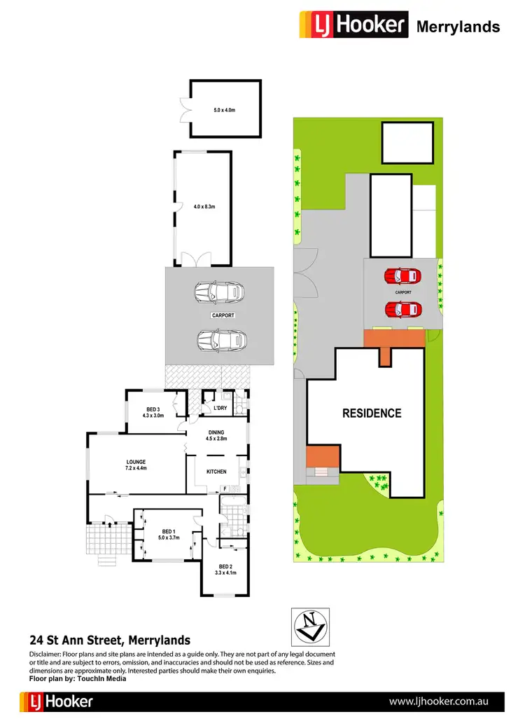 Floorplan of Homely house listing, 24 St Ann Street, Merrylands NSW 2160