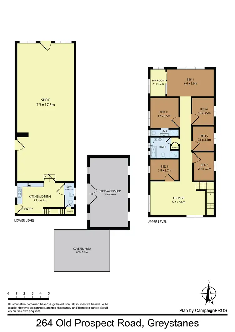 Floorplan of Homely house listing, 264 Old Prospect Road, Greystanes NSW 2145