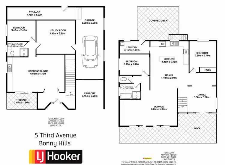 Floorplan of Homely house listing, 5 Third Avenue, Bonny Hills NSW 2445