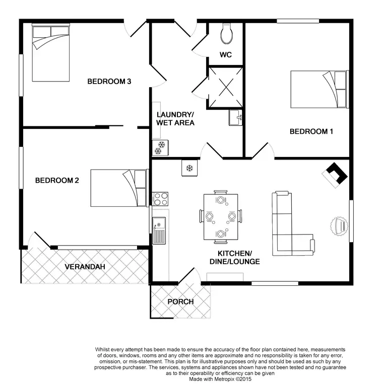 Floorplan of Homely house listing, 27 Main Street, Port Vincent SA 5581