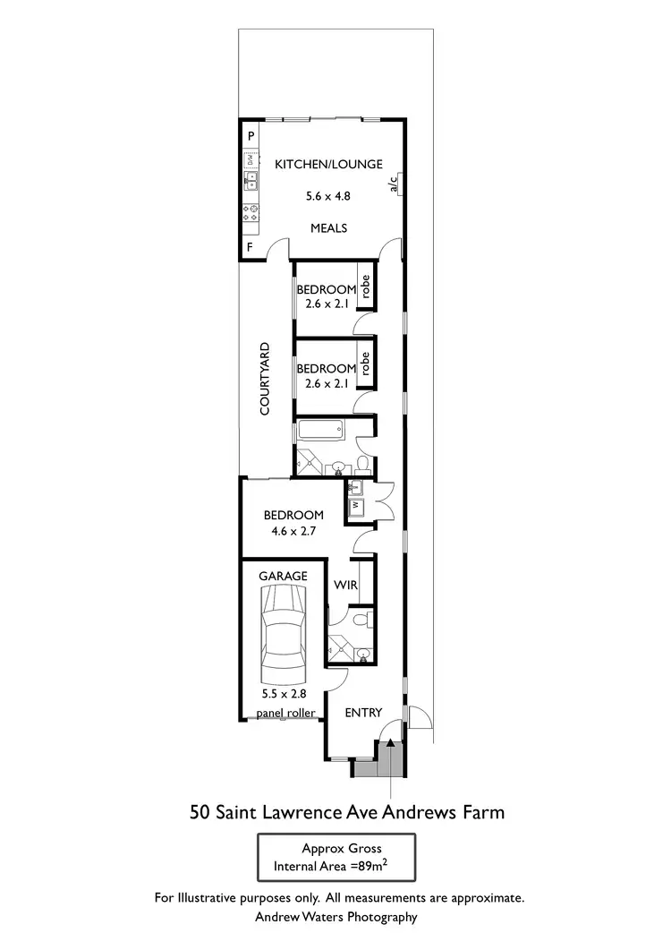 Floorplan of Homely house listing, 50 St Lawrence Avenue, Andrews Farm SA 5114