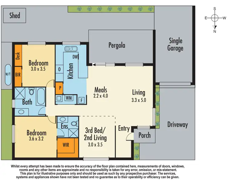 Floorplan of Homely unit listing, 59A Kidds Road, Doveton VIC 3177