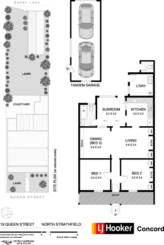Floorplan of Homely house listing, 19 Queen Street, North Strathfield NSW 2137