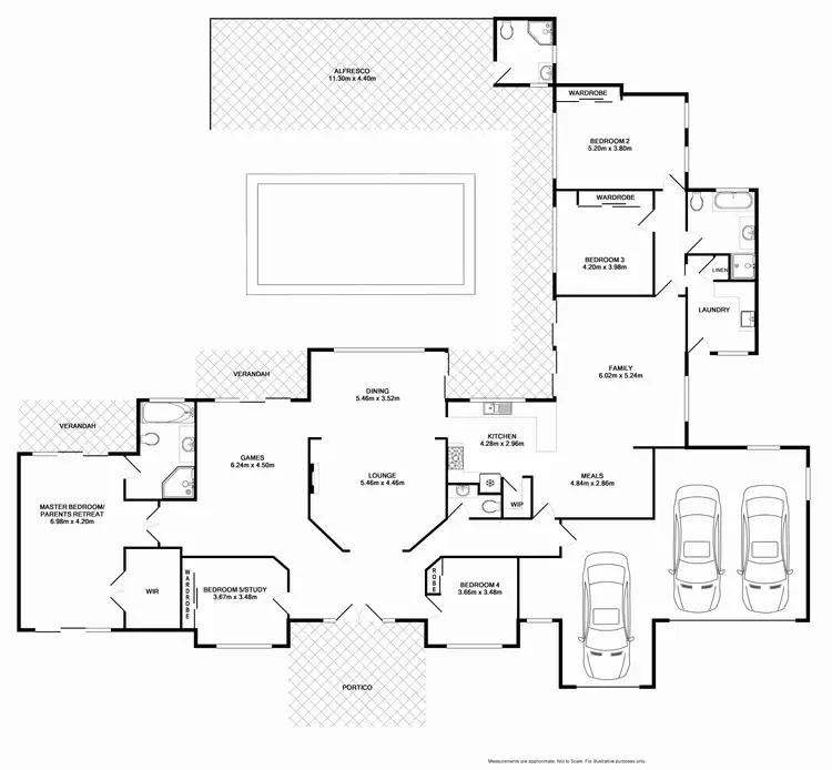 Floorplan of Homely house listing, Address available on request
