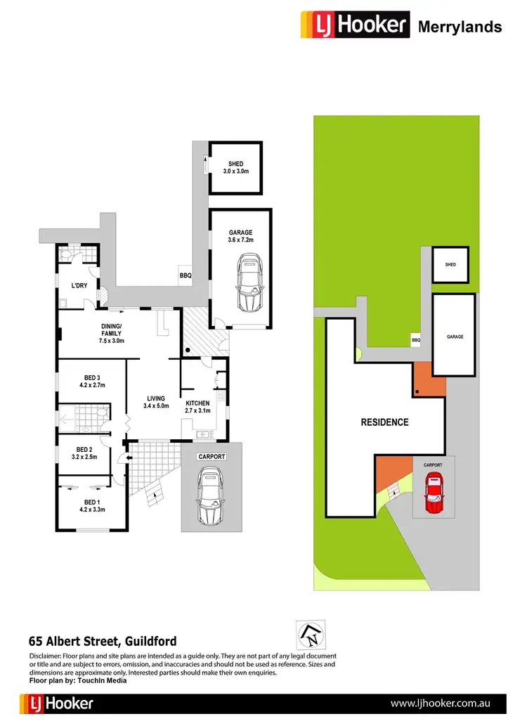 Floorplan of Homely house listing, 65 Albert St, Guildford NSW 2161