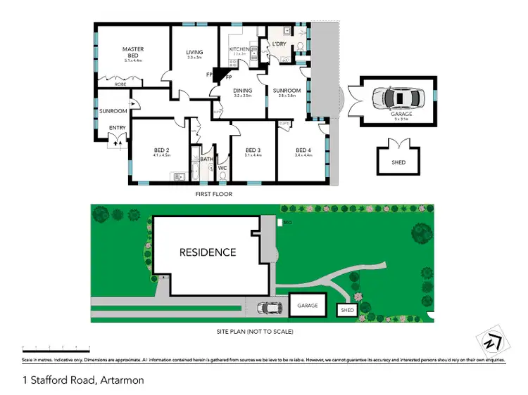 Floorplan of Homely house listing, 1 Stafford Road, Artarmon NSW 2064
