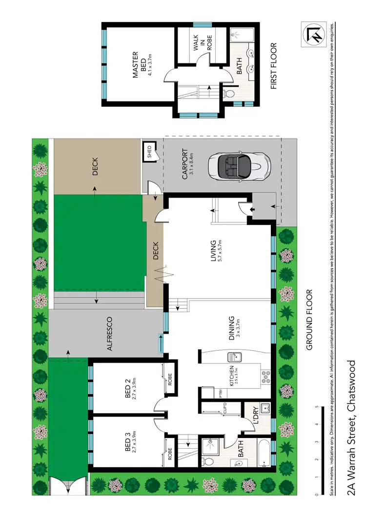 Floorplan of Homely house listing, 2a Warrah Street, Chatswood NSW 2067