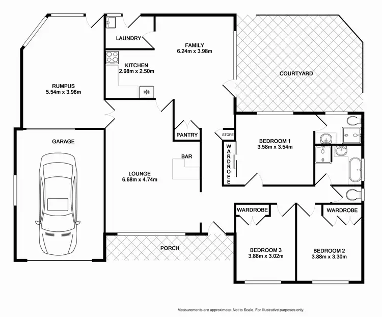 Floorplan of Homely house listing, 14 Wentworth Drive, Camden South NSW 2570