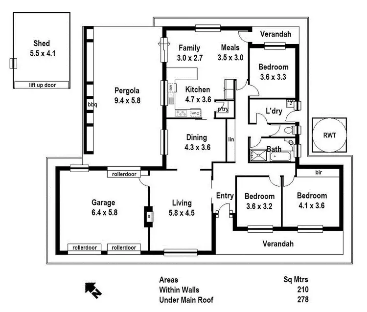 Floorplan of Homely house listing, 26 Chapman Crescent, Mount Barker SA 5251