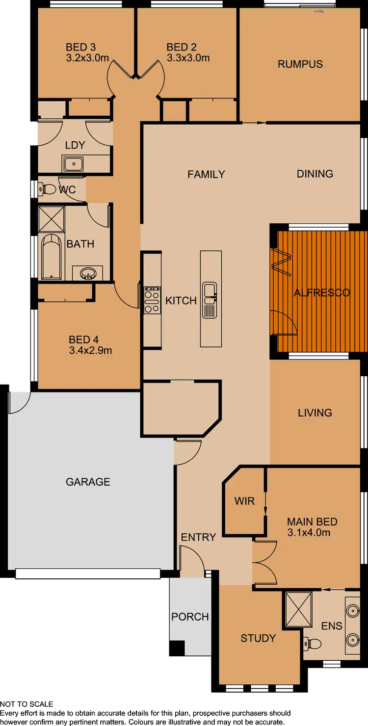 Floorplan of Homely house listing, 11 Jefferson Avenue, Cranbourne North VIC 3977