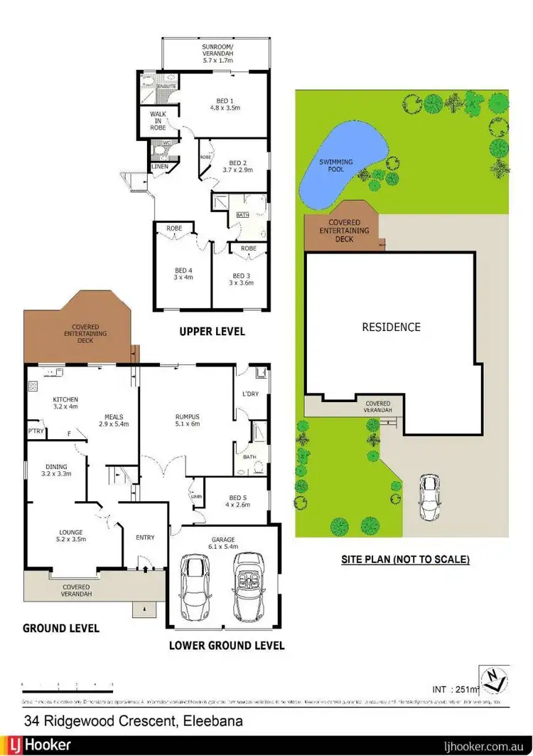 Floorplan of Homely house listing, 34 Ridgewood Crescent, Eleebana NSW 2282
