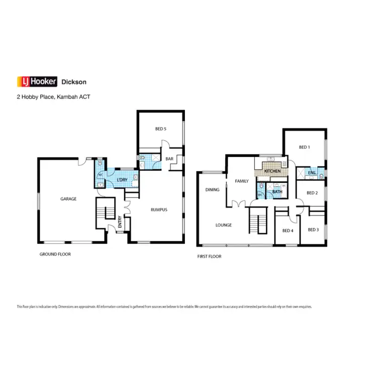 Floorplan of Homely house listing, 2 Hobby Place, Kambah ACT 2902