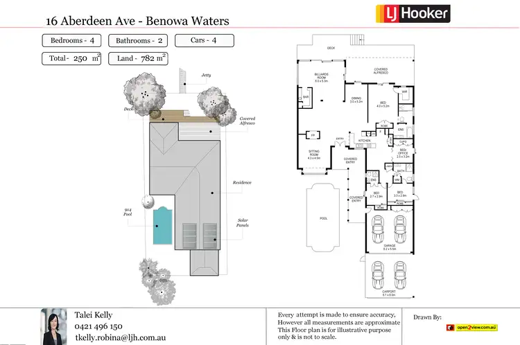 Floorplan of Homely house listing, 16 Aberdeen Avenue, Benowa QLD 4217